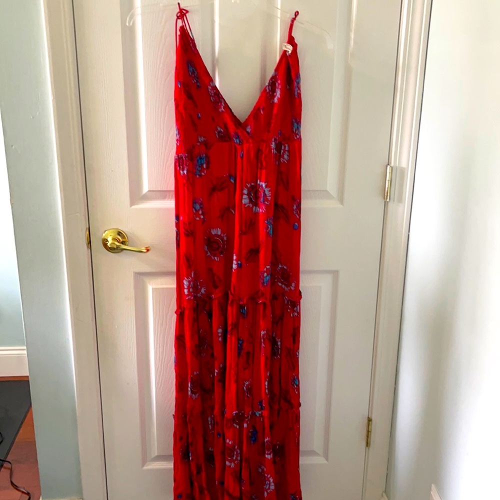 Free people long dress size medium
